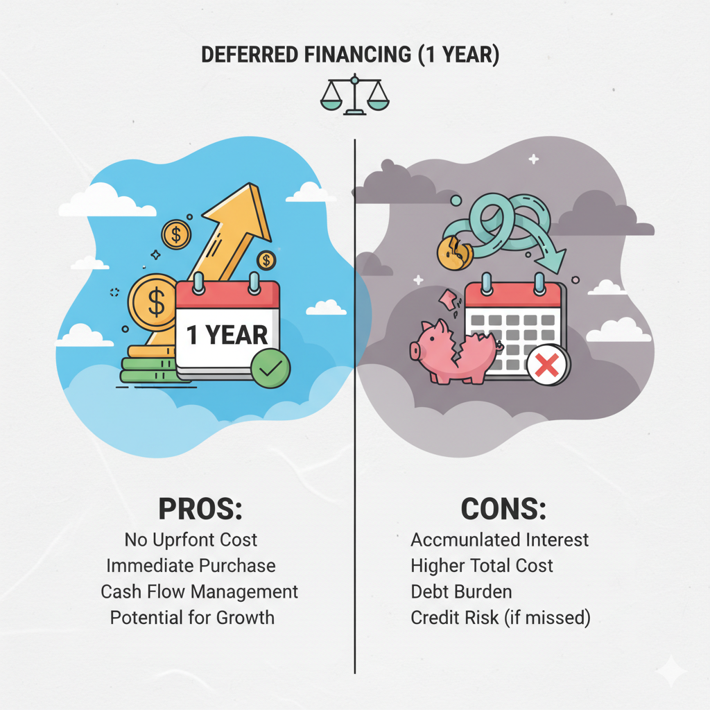 The Pros and Cons of Deferred Payments: “Don’t Pay for 1 Year” Explained